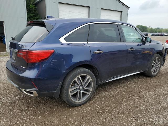 5FRYD4H4XHB503410 - 2017 ACURA MDX NAVI BLUE photo 3