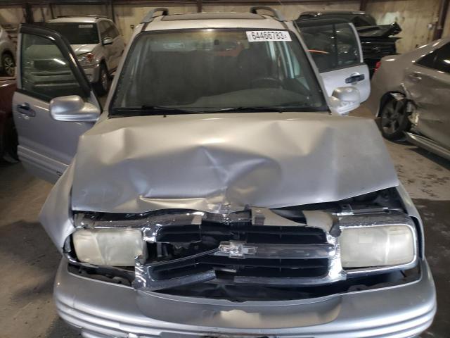 2CNBJ634316914660 - 2001 CHEVROLET TRACKER LT SILVER photo 11