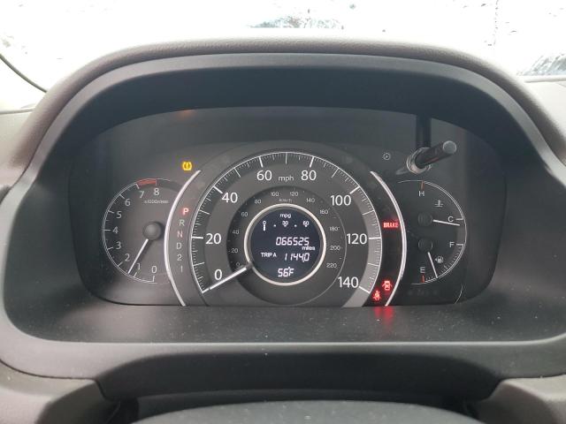 5J6RM4H7XEL103432 - 2014 HONDA CR-V EXL BLUE photo 9