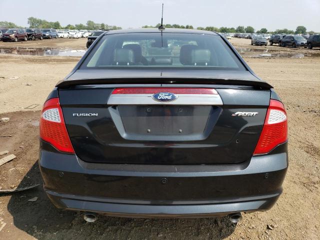 3FAHP0KC9CR433459 - 2012 FORD FUSION SPORT BLACK photo 6