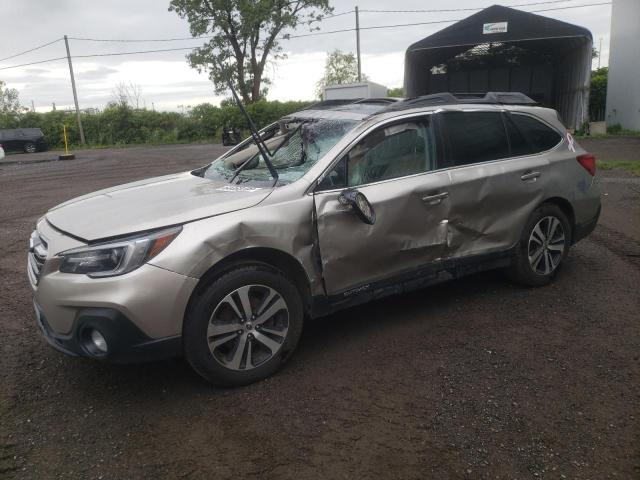 4S4BSDNC8J3358147 - 2018 SUBARU OUTBACK 2.5I LIMITED BEIGE photo 1