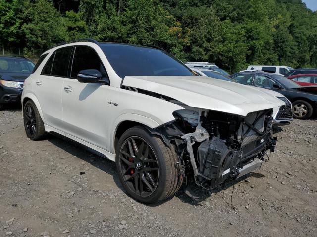 4JGFB8KB9MA278778 - 2021 MERCEDES-BENZ GLE 63 AMG 4MATIC WHITE photo 4