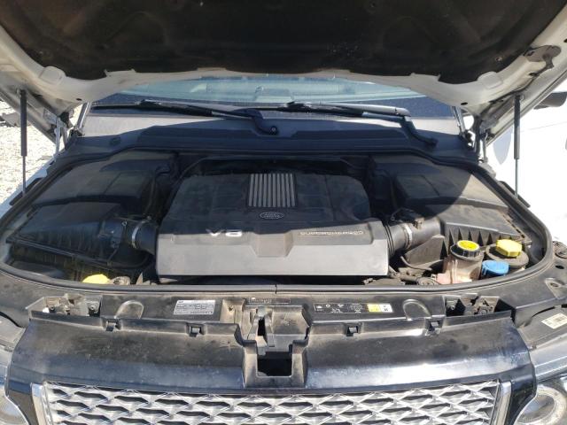 SALSP2E46DA794362 - 2013 LAND ROVER RANGE ROVE AUTOBIOGRAPHY WHITE photo 12