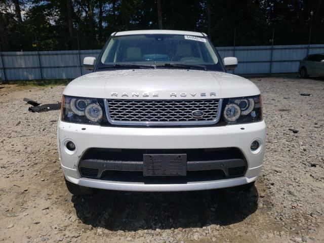 SALSP2E46DA794362 - 2013 LAND ROVER RANGE ROVE AUTOBIOGRAPHY WHITE photo 5