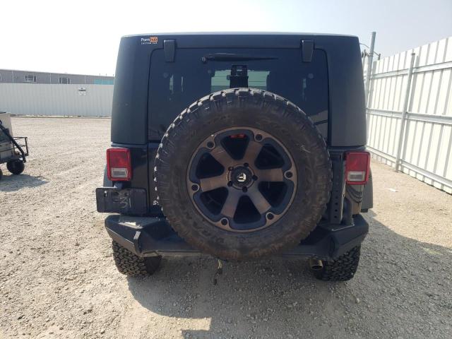 1J4AA5D15AL123059 - 2010 JEEP WRANGLER SAHARA BLACK photo 6