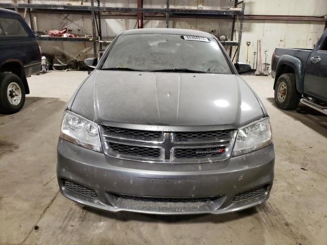 1C3CDZAB6DN630186 - 2013 DODGE AVENGER SE GRAY photo 5