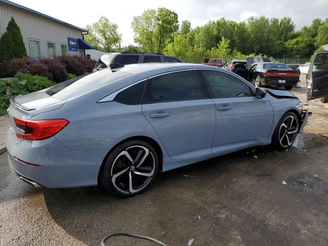 1HGCV1F30MA044376 - 2021 HONDA ACCORD SPORT GRAY photo 3