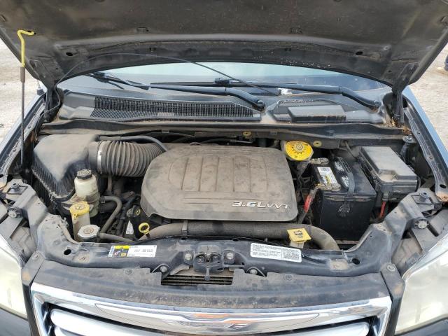 2C4RC1CG1ER239681 - 2014 CHRYSLER TOWN & COU TOURING L BLACK photo 12