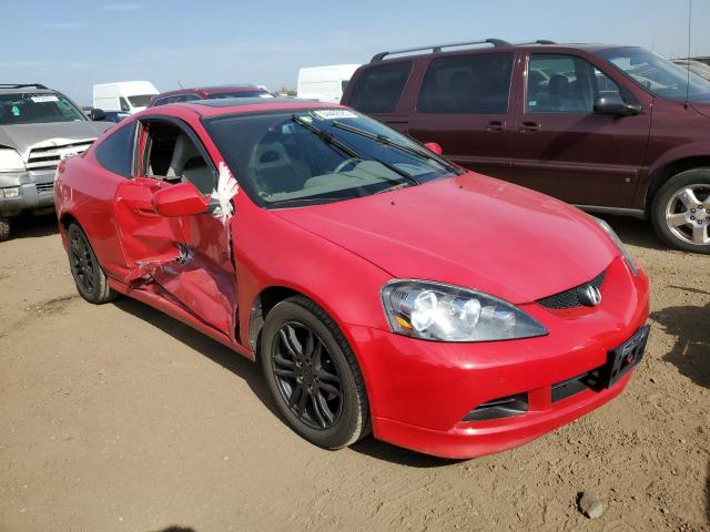 JH4DC54845S016458 - 2005 ACURA RSX RED photo 4