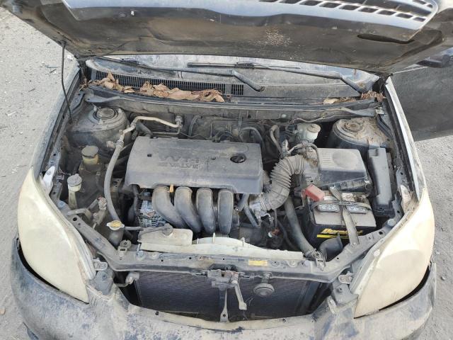 2T1KR32E26C608710 - 2006 TOYOTA COROLLA MA XR BLACK photo 11