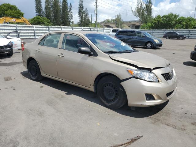 1NXBU4EE4AZ280164 - 2010 TOYOTA COROLLA BASE 米色 照片 4