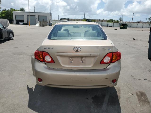 1NXBU4EE4AZ280164 - 2010 TOYOTA COROLLA BASE 米色 照片 6