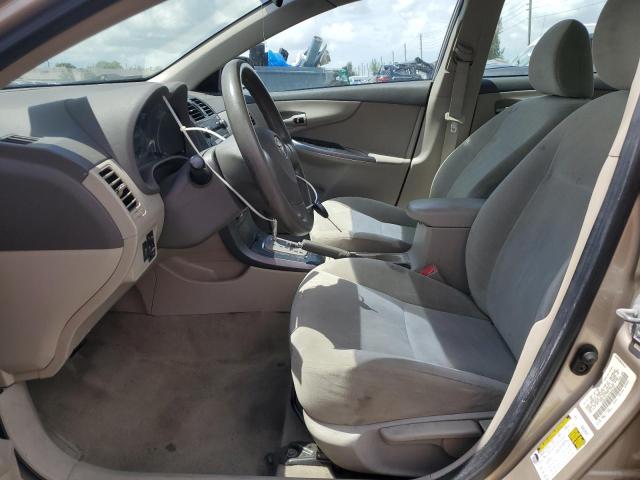 1NXBU4EE4AZ280164 - 2010 TOYOTA COROLLA BASE 米色 照片 7