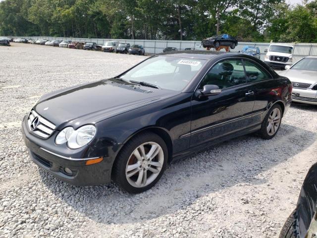 WDBTJ56H27F213719 - 2007 MERCEDES-BENZ CLK 350 BLACK photo 1