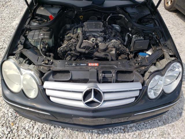 WDBTJ56H27F213719 - 2007 MERCEDES-BENZ CLK 350 BLACK photo 11