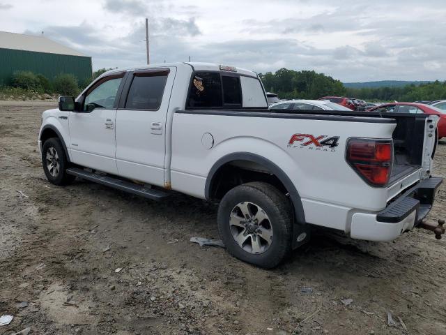 1FTFW1ETXEFC77177 - 2014 FORD F150 SUPERCREW WHITE photo 2