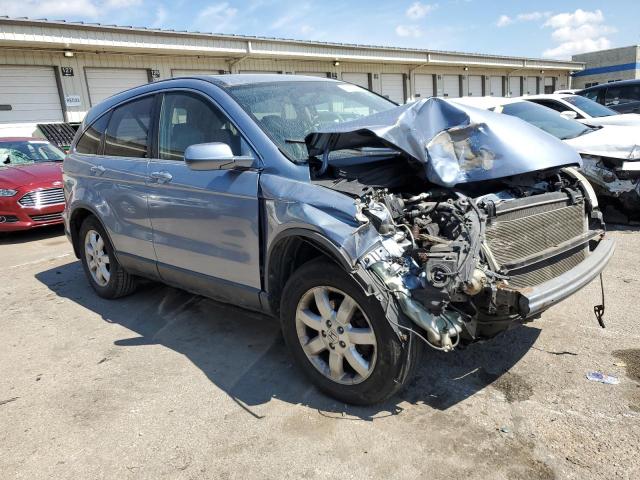 JHLRE48717C004460 - 2007 HONDA CR-V EXL BLUE photo 4