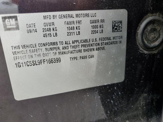 1G11C5SL9FF166399 - 2015 CHEVROLET MALIBU 1LT PURPLE photo 23