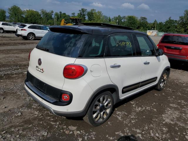 ZFBCFADH7EZ029521 - 2014 FIAT 500L TREKKING WHITE photo 3