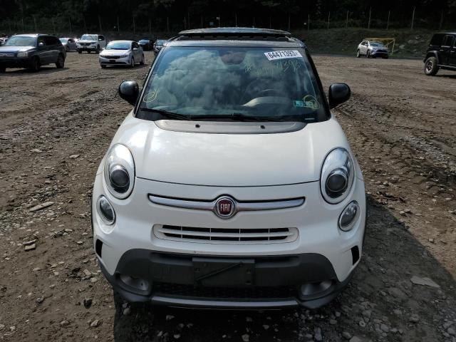 ZFBCFADH7EZ029521 - 2014 FIAT 500L TREKKING WHITE photo 5