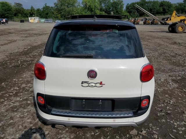 ZFBCFADH7EZ029521 - 2014 FIAT 500L TREKKING WHITE photo 6