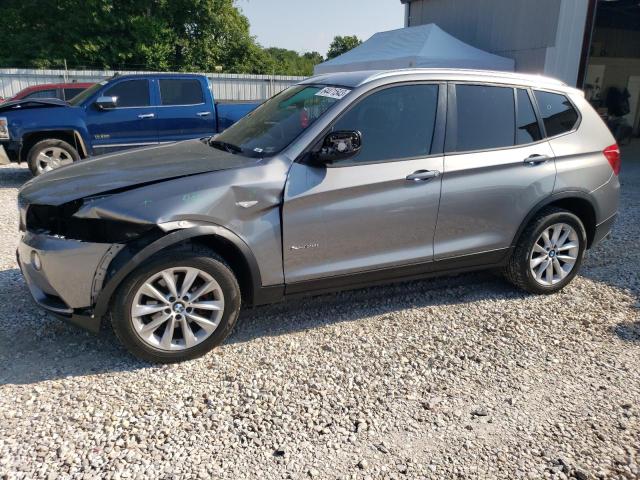 5UXWX9C50D0A23920 - 2013 BMW X3 XDRIVE28I GRAY photo 1