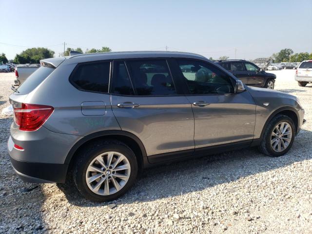 5UXWX9C50D0A23920 - 2013 BMW X3 XDRIVE28I GRAY photo 3