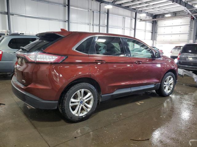 2FMTK4J83FBB30506 - 2015 FORD EDGE SEL BROWN photo 3