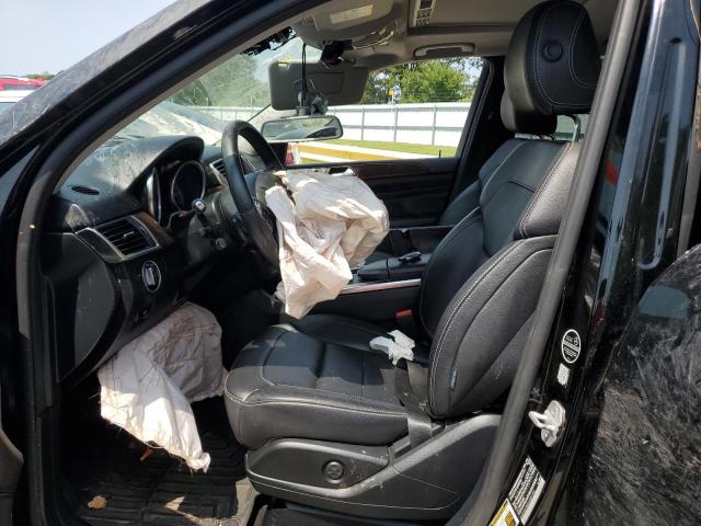 4JGDA5HB0EA342790 - 2014 MERCEDES-BENZ ML 350 4MATIC BLACK photo 7
