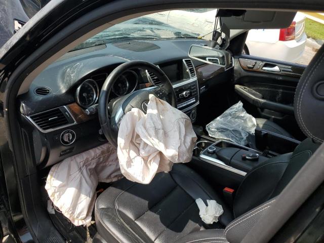 4JGDA5HB0EA342790 - 2014 MERCEDES-BENZ ML 350 4MATIC BLACK photo 8