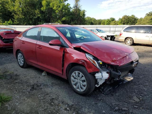 3KPC24A68NE155279 - 2022 HYUNDAI ACCENT SE RED photo 4