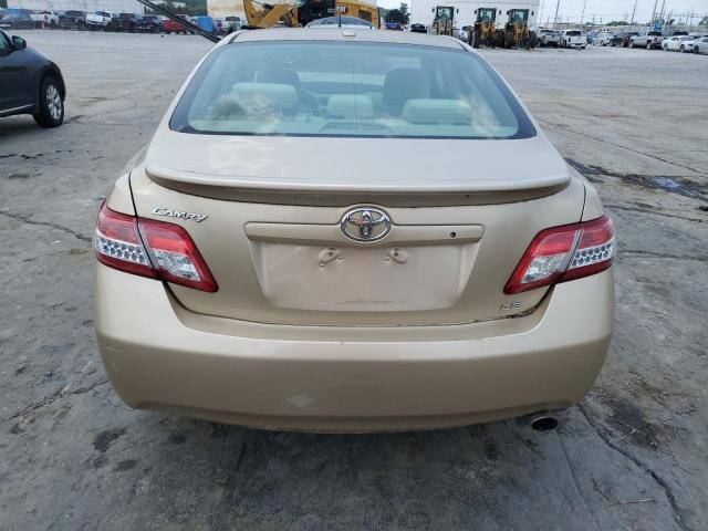 4T1BF3EK7AU053481 - 2010 TOYOTA CAMRY BASE TAN photo 6