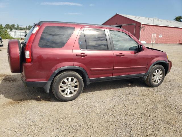 JHLRD78956C803727 - 2006 HONDA CR-V SE RED photo 3