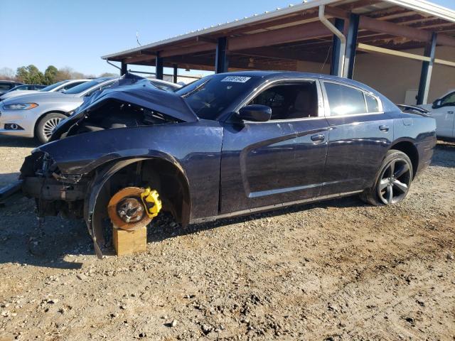 2B3CL3CG4BH507854 - 2011 DODGE CHARGER BLUE photo 1