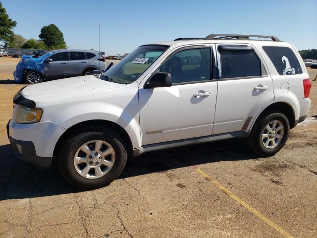 4F2CZ02Z28KM00477 - 2008 MAZDA TRIBUTE I WHITE photo 1