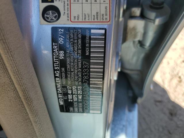 WDDGF8AB0DA783337 - 2013 MERCEDES-BENZ C 300 4MATIC BLUE photo 12