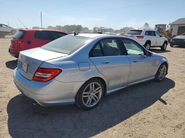 WDDGF8AB0DA783337 - 2013 MERCEDES-BENZ C 300 4MATIC BLUE photo 3