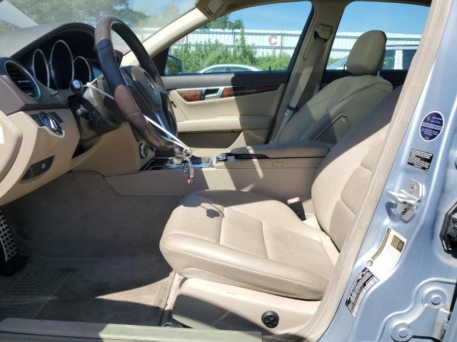 WDDGF8AB0DA783337 - 2013 MERCEDES-BENZ C 300 4MATIC BLUE photo 7