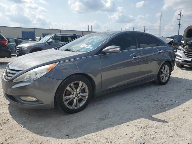 5NPEC4AC8DH521781 - 2013 HYUNDAI SONATA SE GRAY photo 1