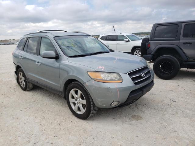 5NMSH73E69H253693 - 2009 HYUNDAI SANTA FE SE GRAY photo 1