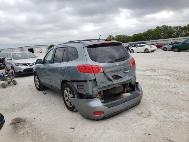 5NMSH73E69H253693 - 2009 HYUNDAI SANTA FE SE GRAY photo 3