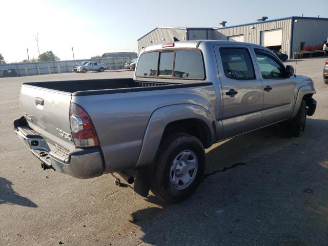 5TFJU4GNXEX059959 - 2014 TOYOTA TACOMA DOUBLE CAB PRERUNNER SILVER photo 3