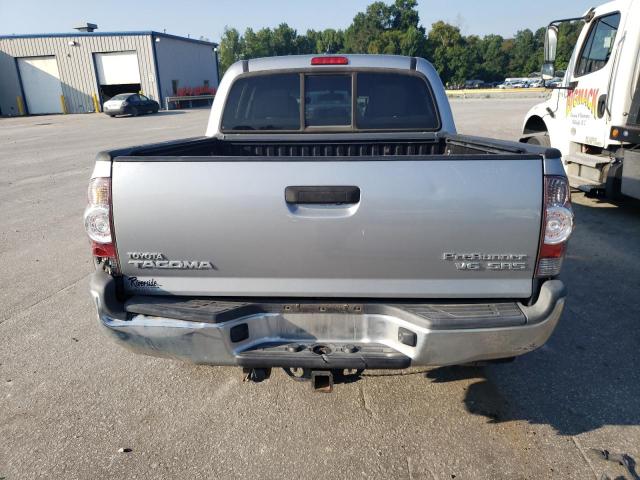 5TFJU4GNXEX059959 - 2014 TOYOTA TACOMA DOUBLE CAB PRERUNNER SILVER photo 6