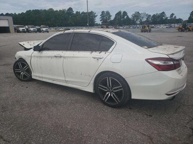 1HGCR2F59HA213683 - 2017 HONDA ACCORD SPORT WHITE photo 2