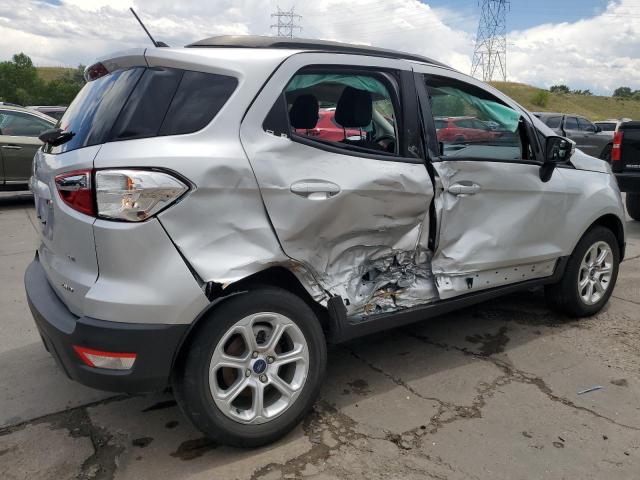MAJ6S3GL3NC465390 - 2022 FORD ECOSPORT SE ვერცხლისფერი ფოტო 3