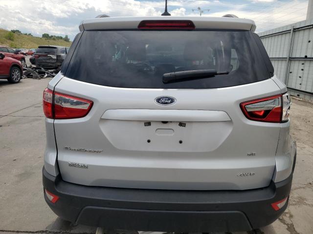 MAJ6S3GL3NC465390 - 2022 FORD ECOSPORT SE ვერცხლისფერი ფოტო 6