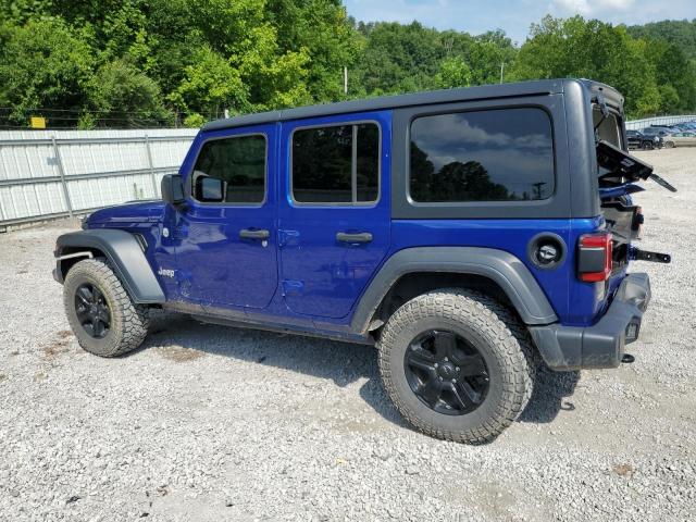 1C4HJXDG4KW570339 - 2019 JEEP WRANGLER UNLIMITED SPORT Mavi foto 2