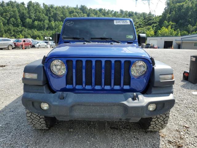 1C4HJXDG4KW570339 - 2019 JEEP WRANGLER UNLIMITED SPORT Mavi foto 5