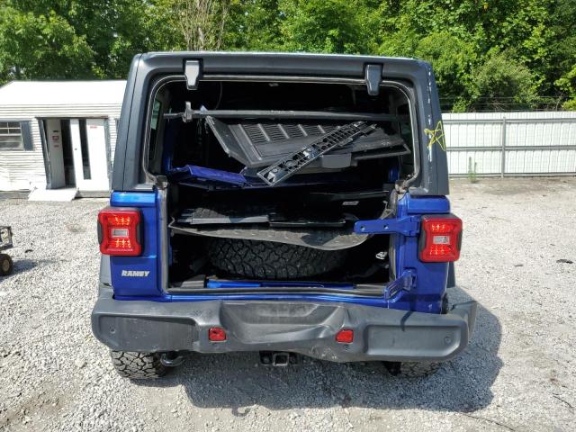 1C4HJXDG4KW570339 - 2019 JEEP WRANGLER UNLIMITED SPORT Mavi foto 6