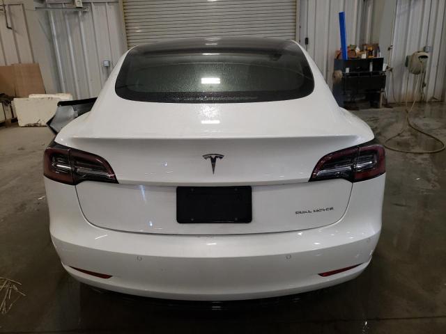 5YJ3E1EB4NF120035 - 2022 TESLA MODEL 3 WHITE photo 6